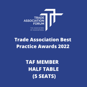 TAF Member - Half Table (5 seats)